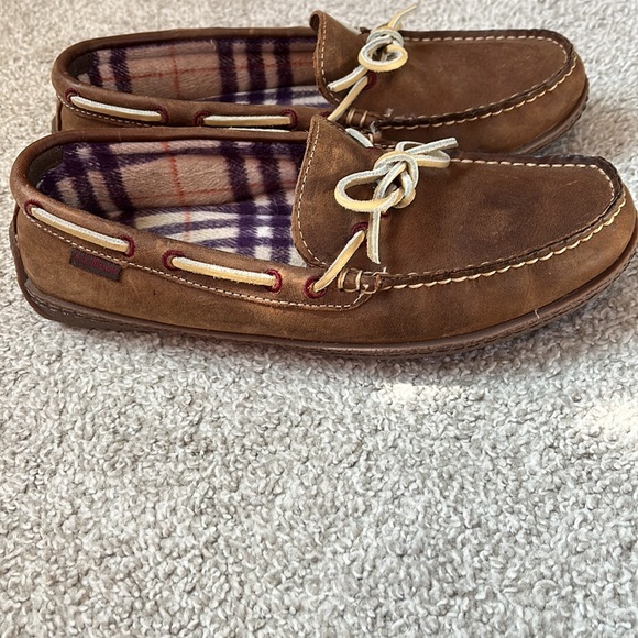 LL Bean Leather Slippers - Picture 2 of 5